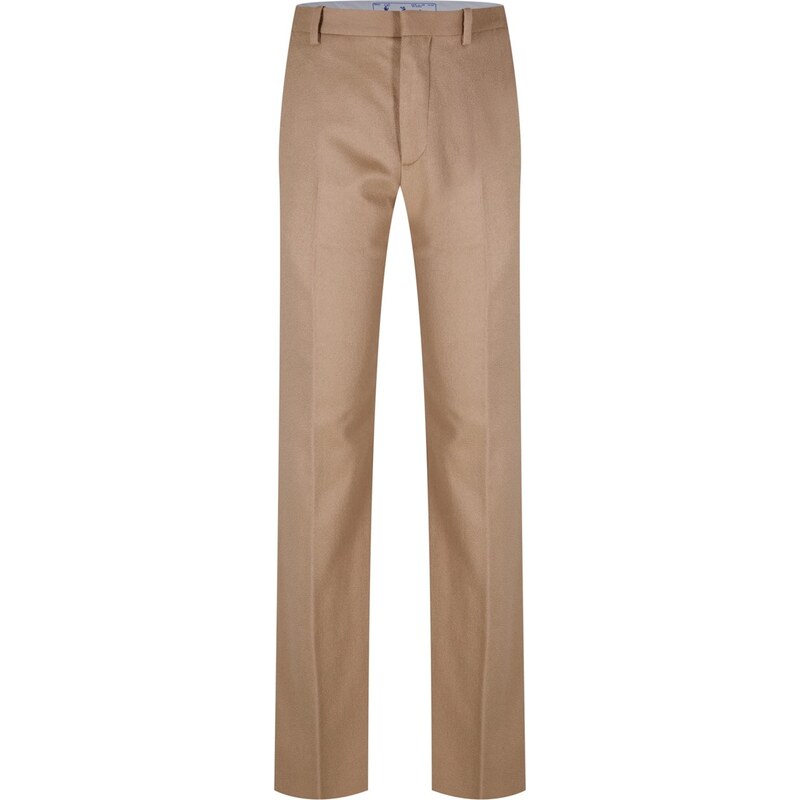 Pánské kalhoty značky OFF WHITE v barvě Camel
