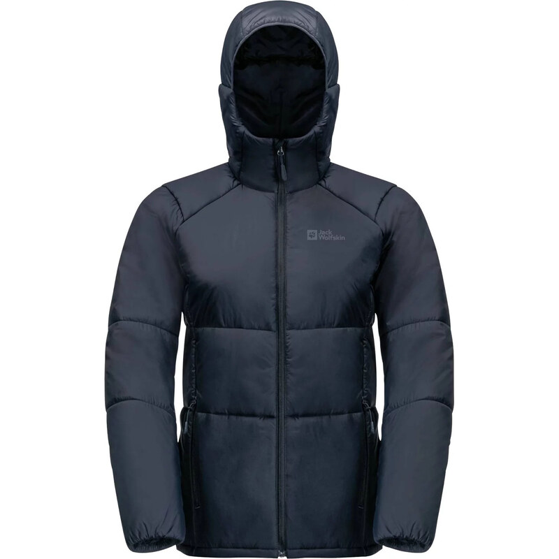 Černá dámská bunda Jack Wolfskin Bergland INS Hoody W 109448135