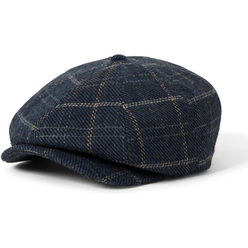 Brixton Čepice BROOD indigo / světle žlutá