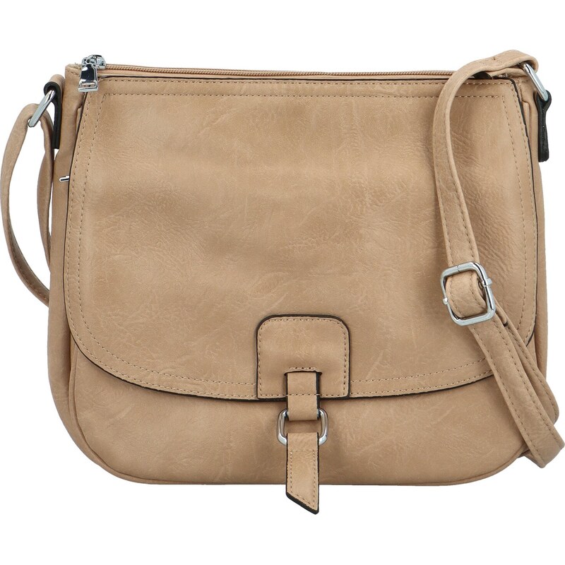 INT COMPANY Trendy dámská koženková crossbody kabelka Samira,