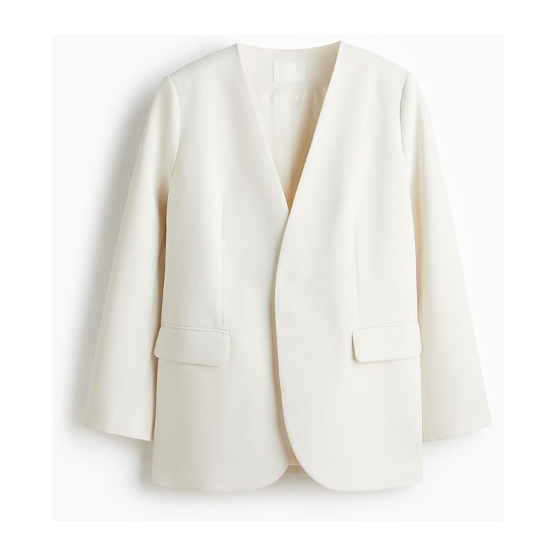 H&M - Sako bez límce - béžová 110363232