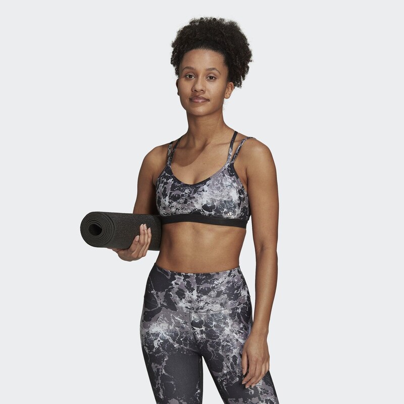 ADIDAS Lehká dámská podprsenka adidas Yoga Essentials Studio 114900133