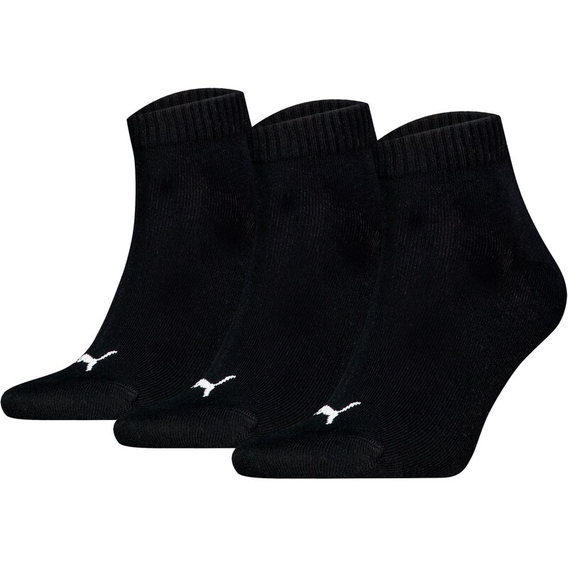 PUMA Ponožky černá / bílá