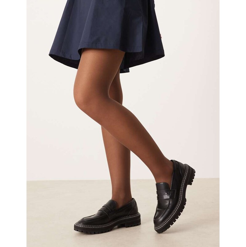 ASOS DESIGN 2 pack of 15 denier tights in umber-Brown 110368844