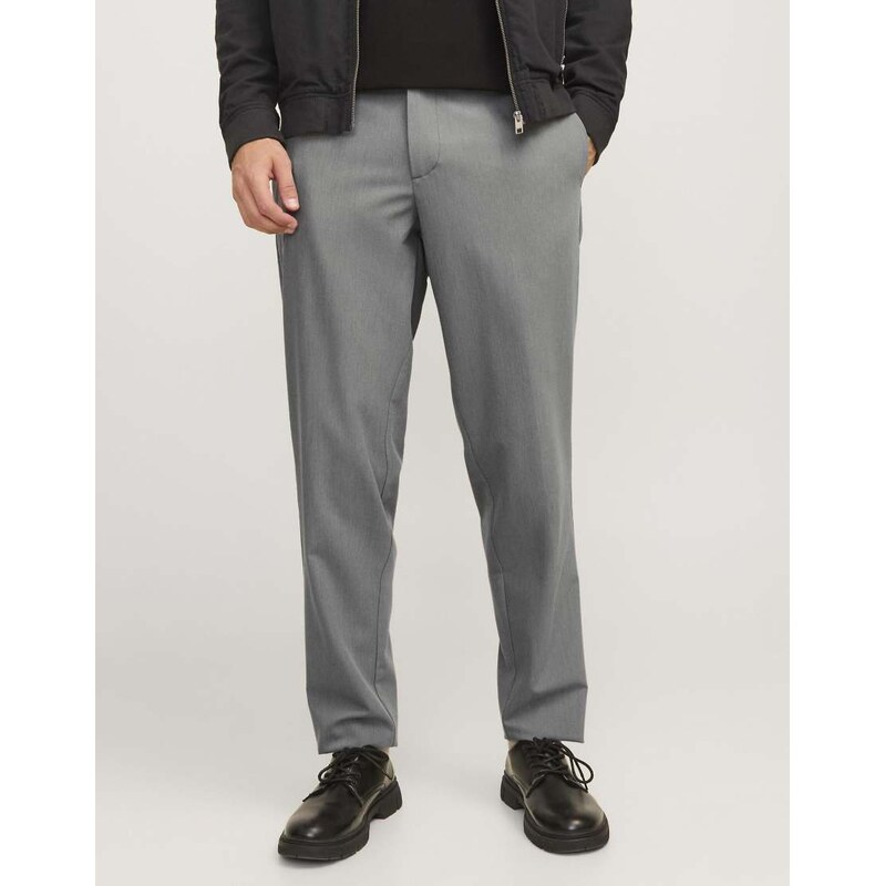 Jack & Jones Chino trousers in grey melange