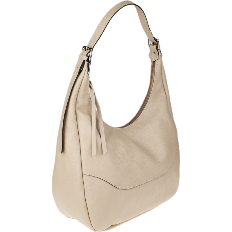 Béžová kožená italská kabelka Pierre Cardin 5339 Beige NovaKabelka.cz 110389398