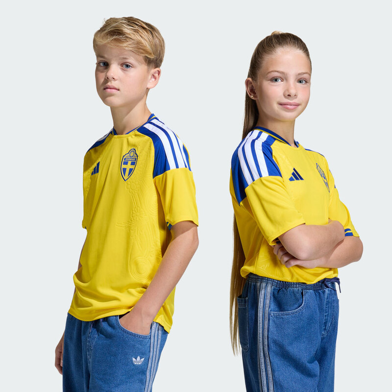 Adidas Dětský domácí dres Švédsko 26