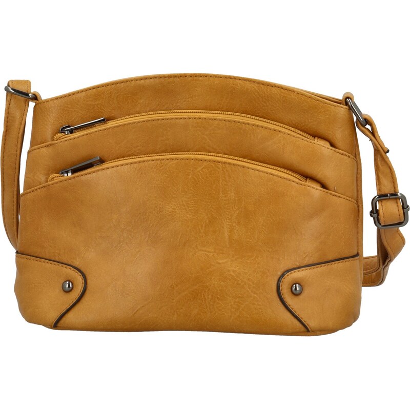 INT COMPANY Stylová dámská koženková crossbody kabelka Giada,