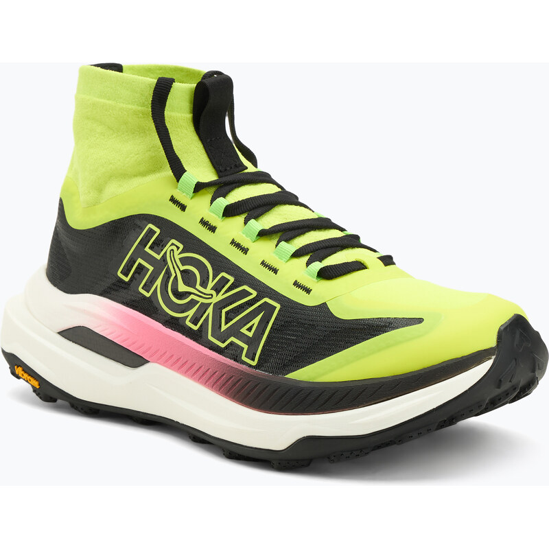 Pánské běžecké boty HOKA Tecton X 3 neon hoka citrus/black