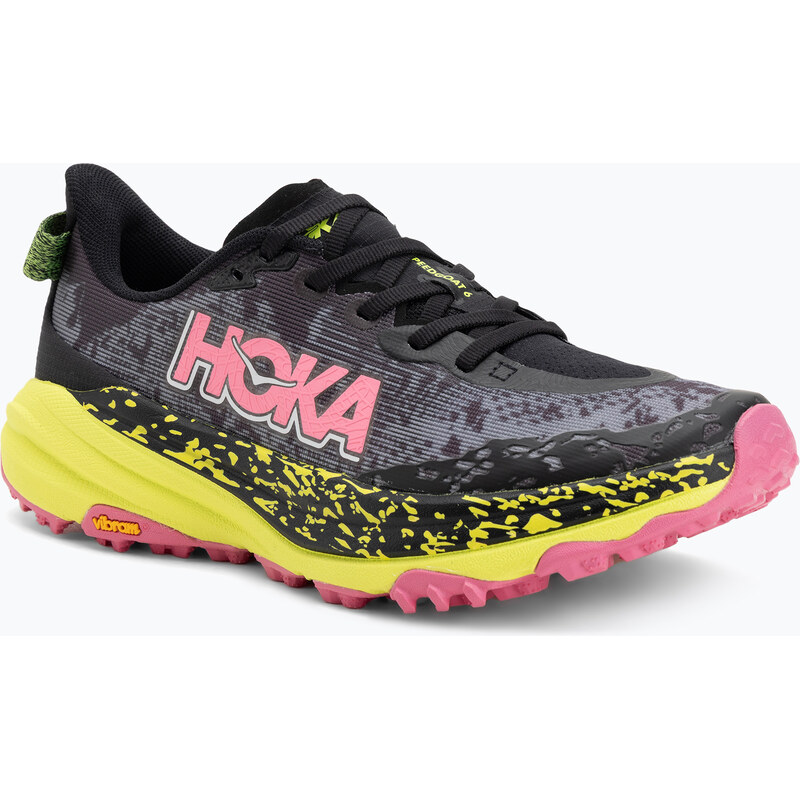 Dámské běžecké boty HOKA Speedgoat 6 black/neon rose