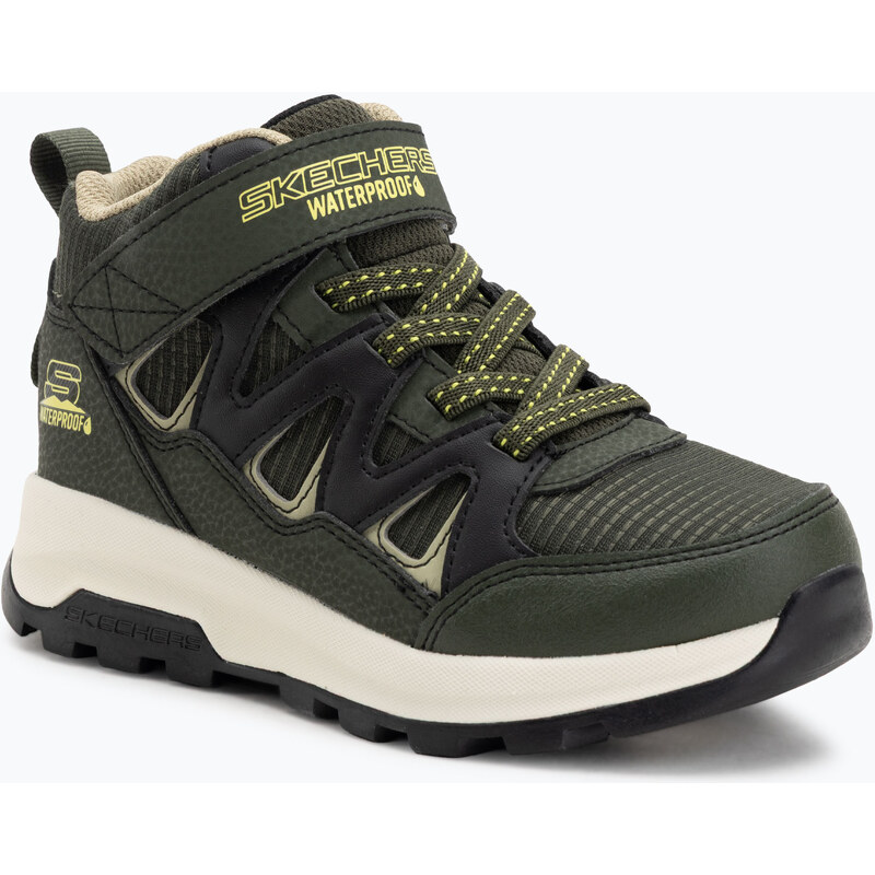 Dětské boty SKECHERS Storm Blazer Drizzle Squad olive/black
