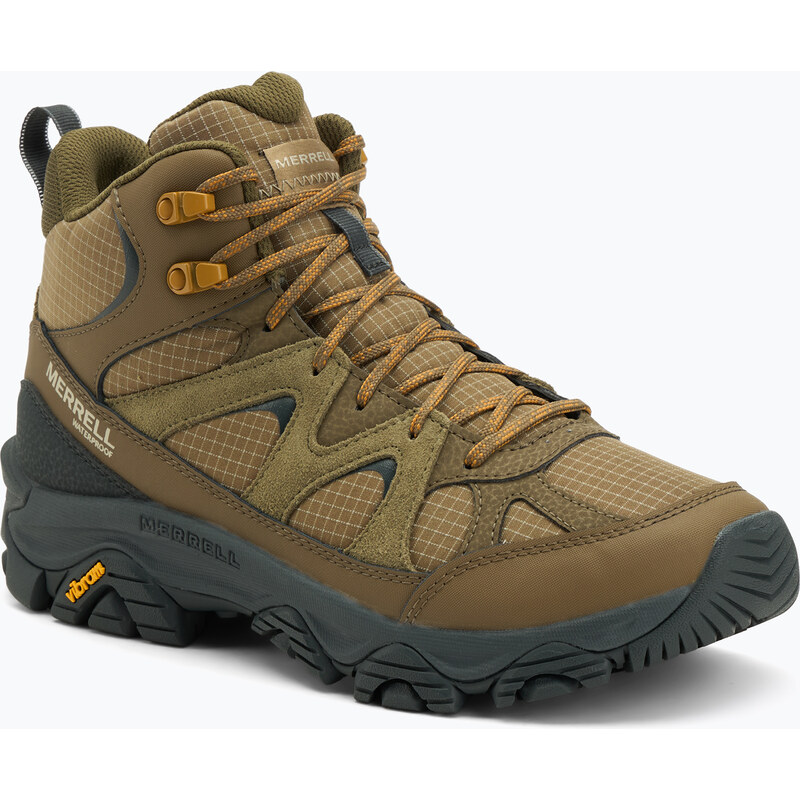 Pánské turistické boty Merrell Thermo Snow Grip Mid Wp olive