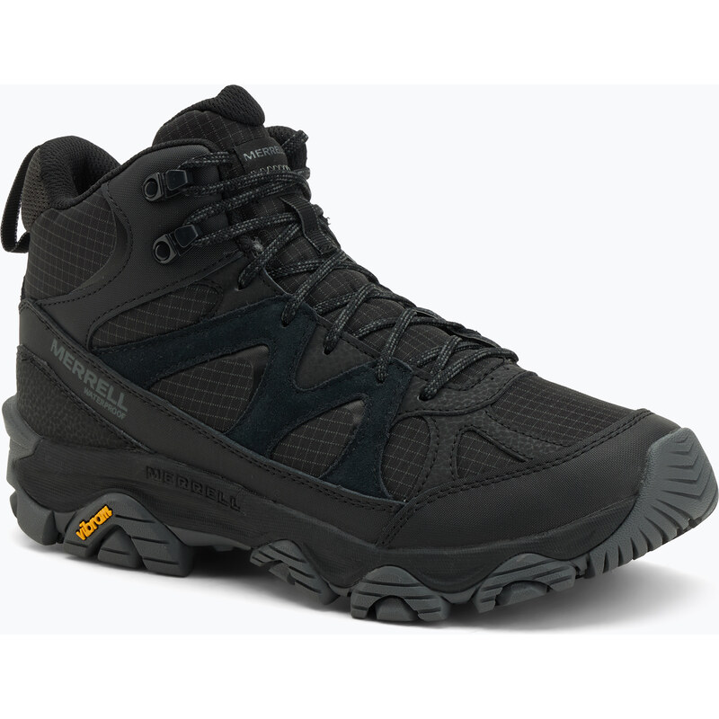 Pánské turistické boty Merrell Thermo Snow Grip Mid Wp black