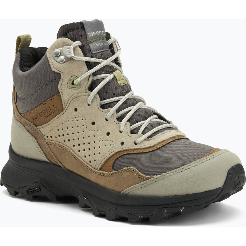 Pánské turistické boty Merrell Speed Solo Mid WP grey