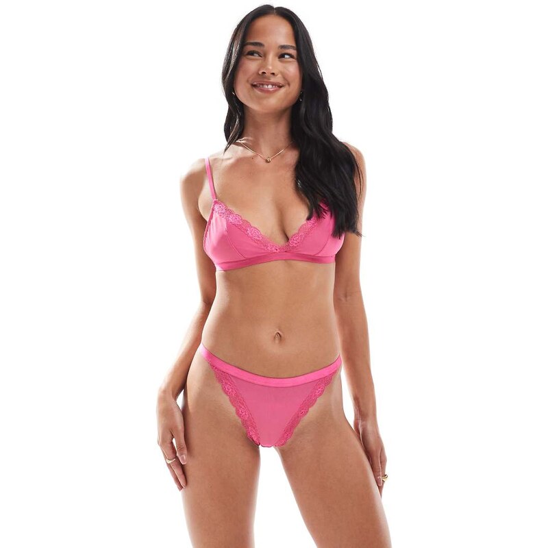 Dorina Misha string thong in pink 110394992