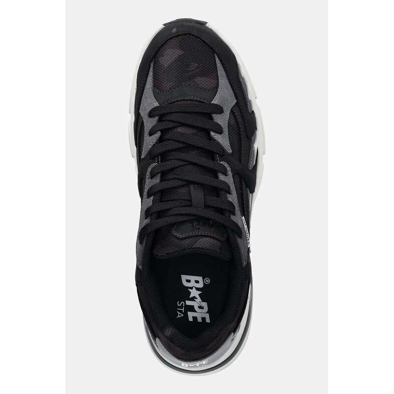 Kožené tenisky A Bathing Ape BAPE Shark STA #1