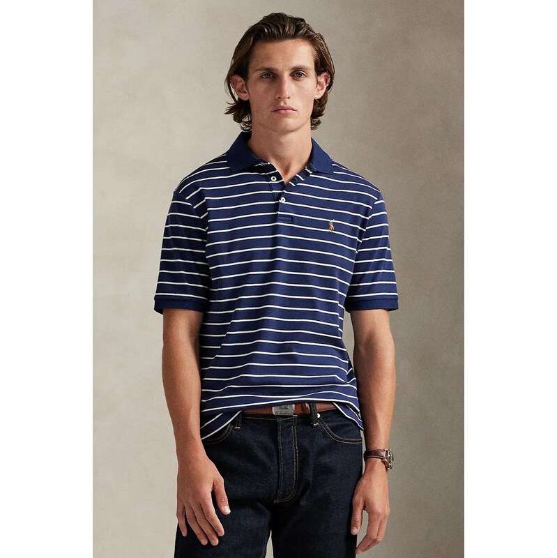 Polo Ralph Lauren Bavlněné polo tričko Polo Ralph Lauren