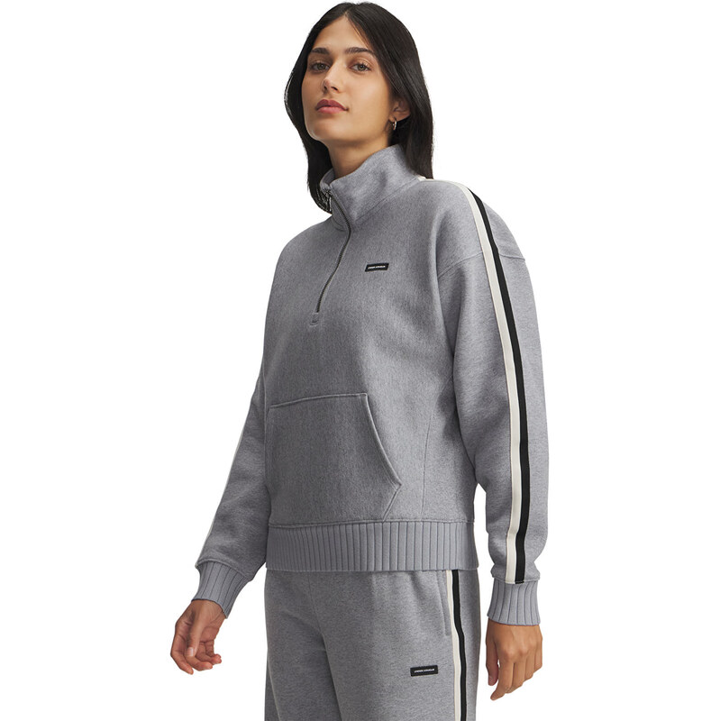Mikina Under Armour Icon Hwt Fleece Hz Gray M