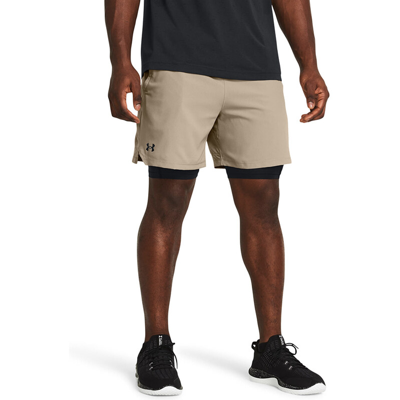 Šortky Under Armour Vanish Woven 2In1 Sts Brown XXL