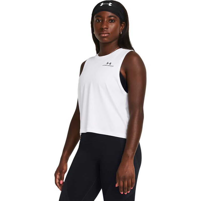 Tílko Under Armour Vanish Energy Crop Tank White L 110394255