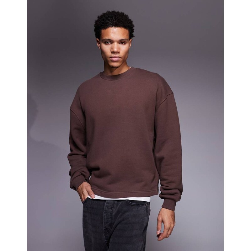 4505 Rest Day heavyweight 420gsm cotton oversized boxy sweatshirt in 110395228