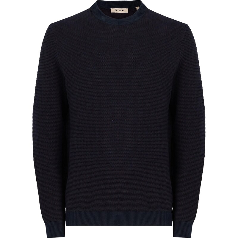 Only & Sons Svetr ONSDave marine modrá