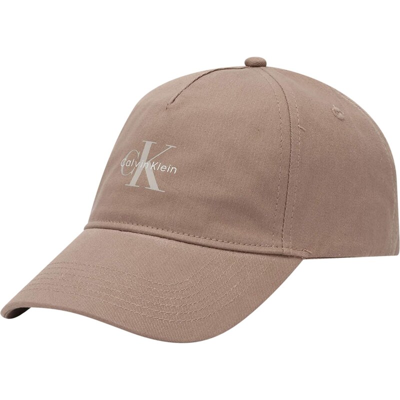 Calvin Klein Kšiltovka šedobéžová / světle šedá / bílá 110400372