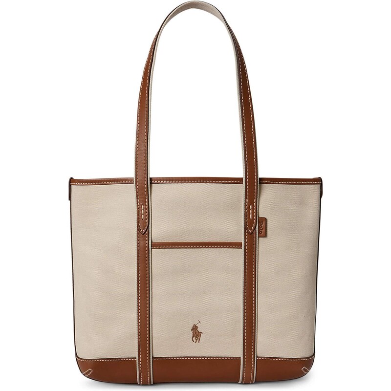 Polo Ralph Lauren Nákupní taška režná / hnědá 110400451