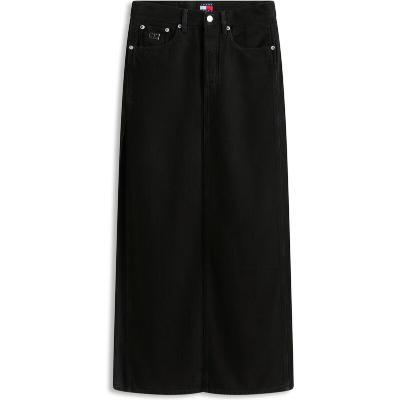 Tommy Jeans Sukně černá džínovina 110400429