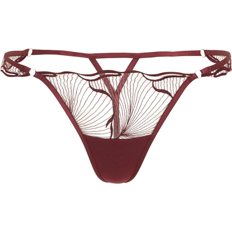Bluebella Tanga Marabel vínově červená 110400622