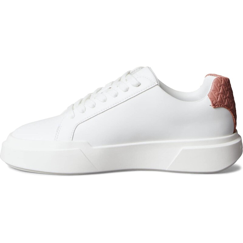 Calvin Klein Tenisky kaštanově hnědá / bílá