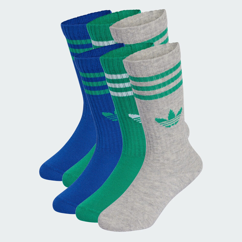 Adidas Ponožky 3-Stripes Crew Kids – 6 párů 110405578