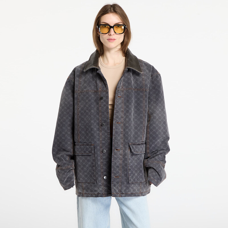 Bunda Daily Paper Monogram Workwear Jacket Grey S 110409575