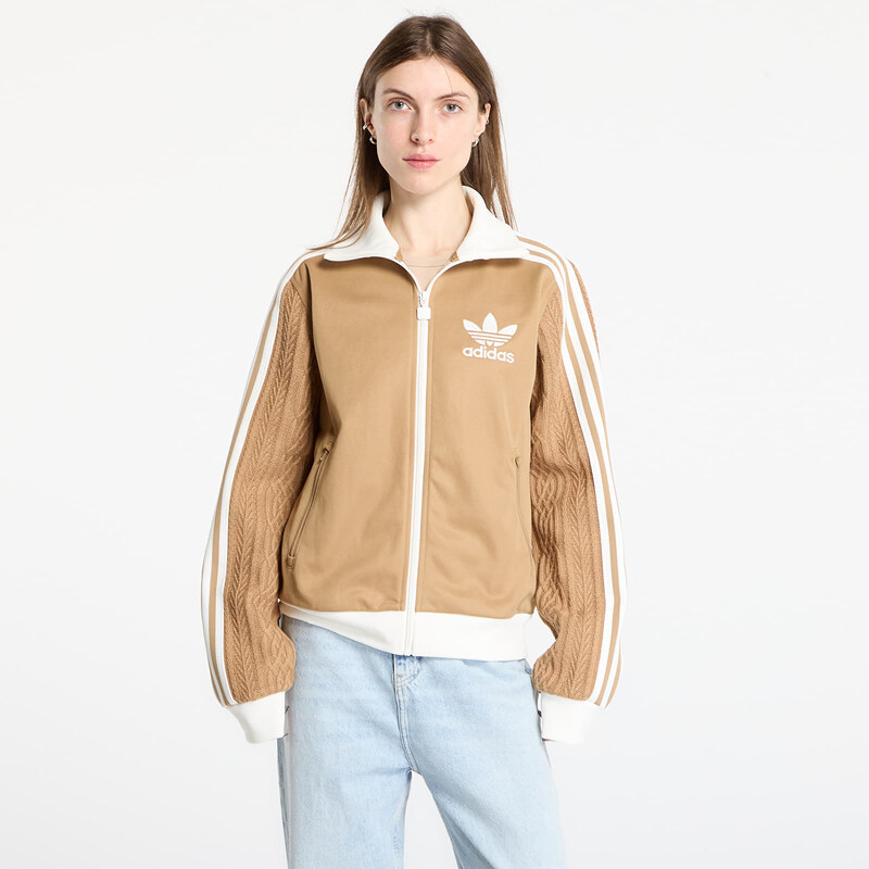 adidas Originals Mikina adidas Knit Classic Track Top Cardboard L 110132824