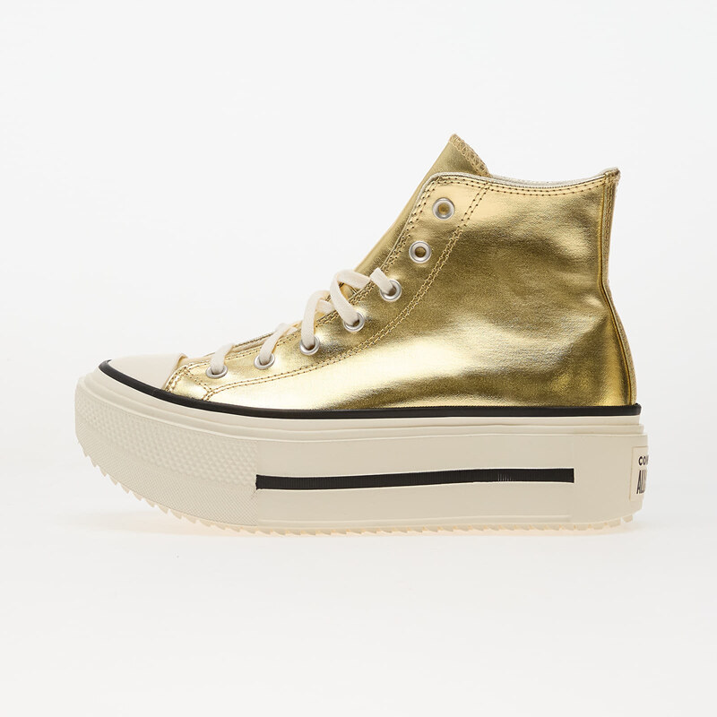 Converse Chuck Taylor All Star Lift Double Stack Metallic Gold/