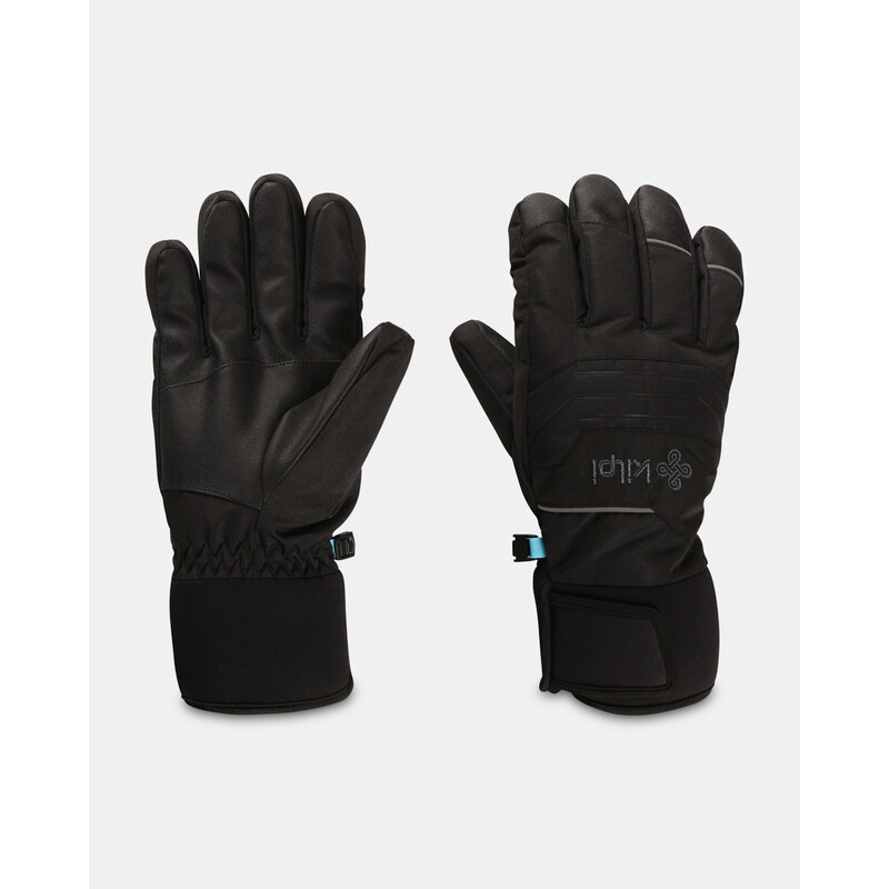 Unisex lyžařské rukavice Kilpi SKIMI-U černá 110430440