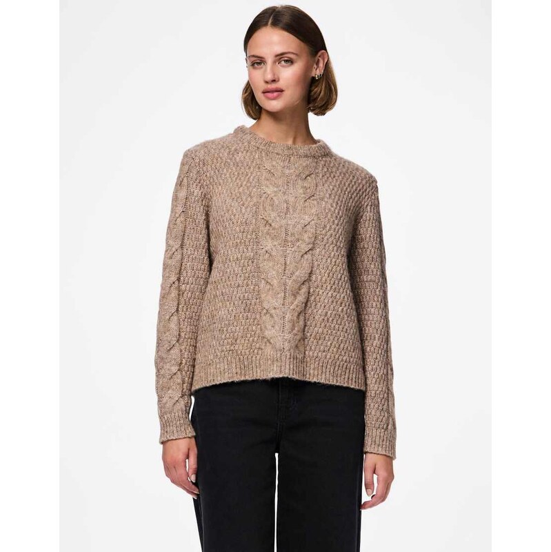 Pieces Jumper in fossil-Neutral 115520402