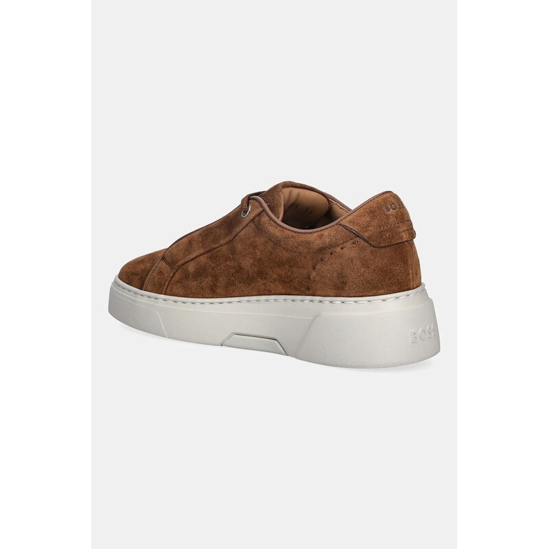 Semišové tenisky BOSS Gabry