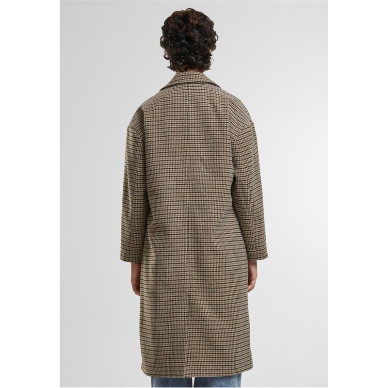 URBAN CLASSICS Ladies Oversized Plaid Coat