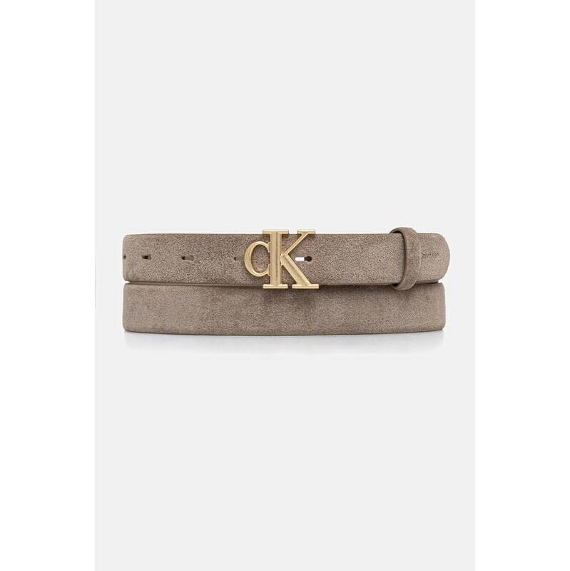 Semišový pásek Calvin Klein 110428264