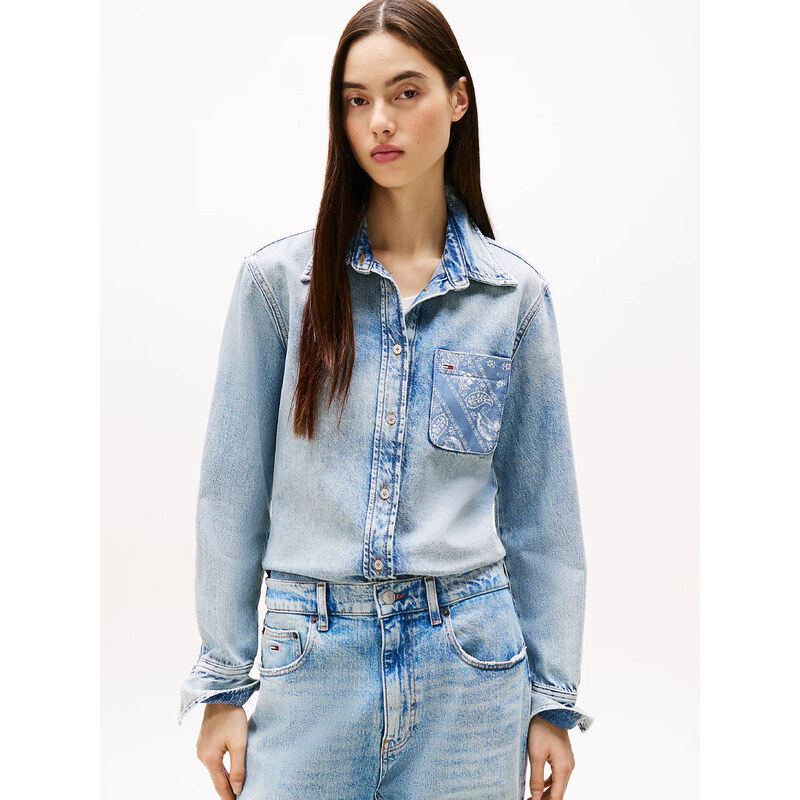 Tommy Jeans dámská džínová košile