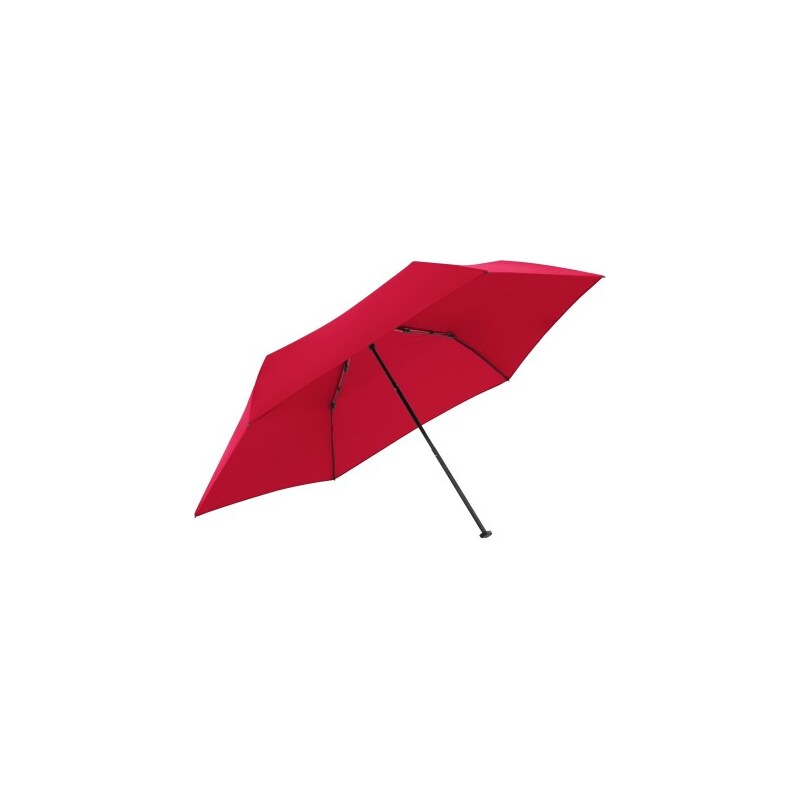 Doppler ZERO flat uni fiery red - skládací deštník