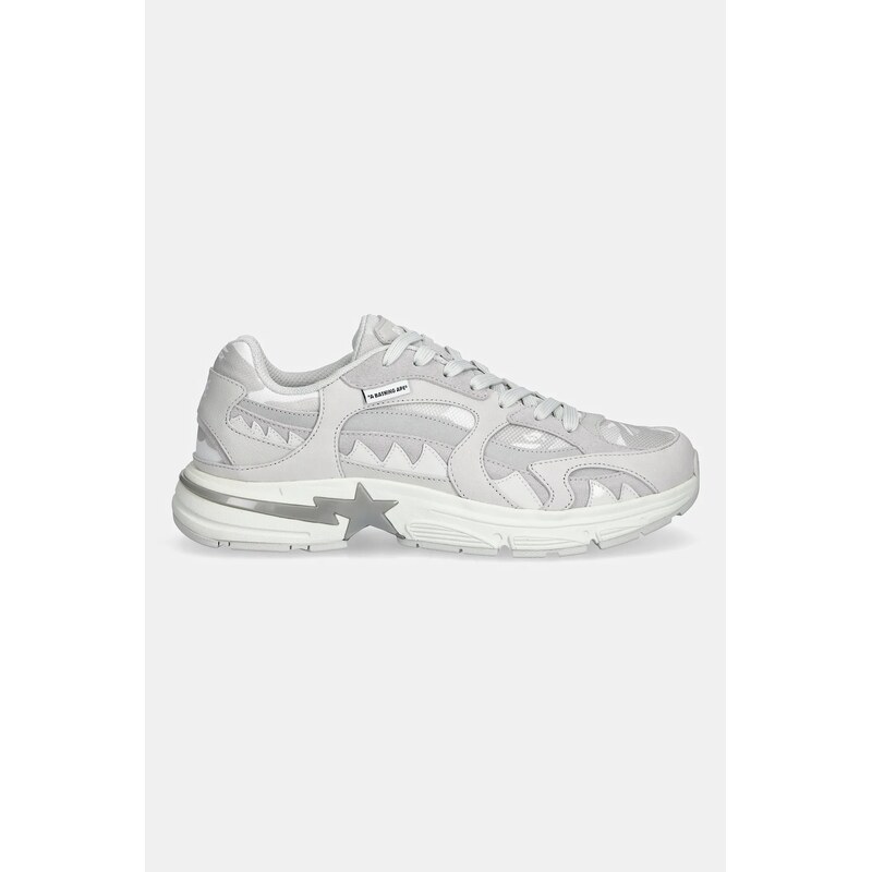 Kožené tenisky A Bathing Ape BAPE Shark STA #1