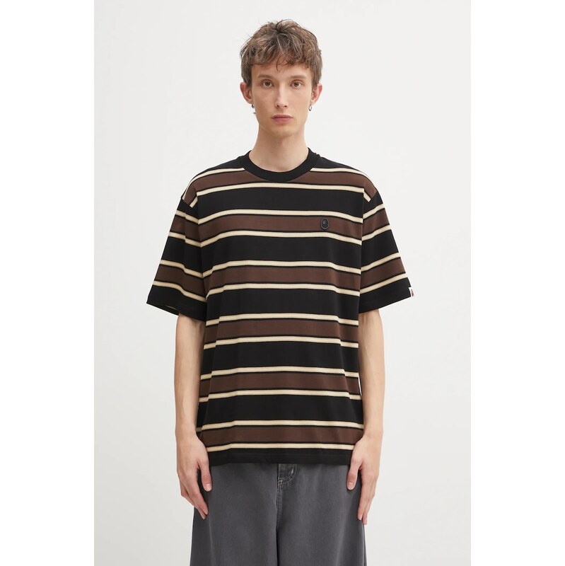 Tričko A Bathing Ape One Point Strip