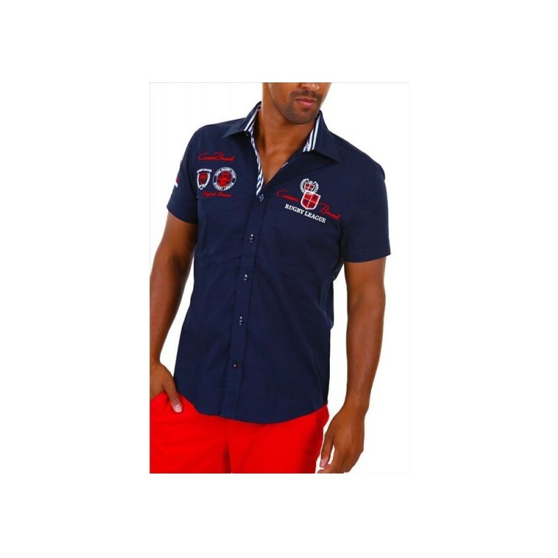 CARISMA košile pánská 9002 krátký rukáv slim fit