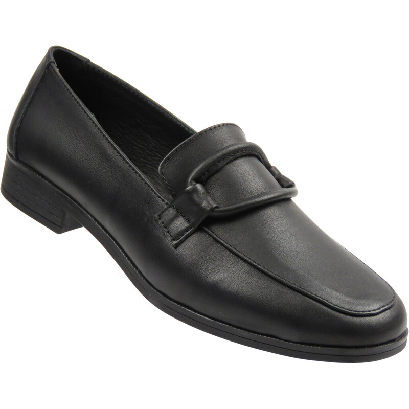 Stylové dámské polobotky Nika Komfort 0817-25104, černé