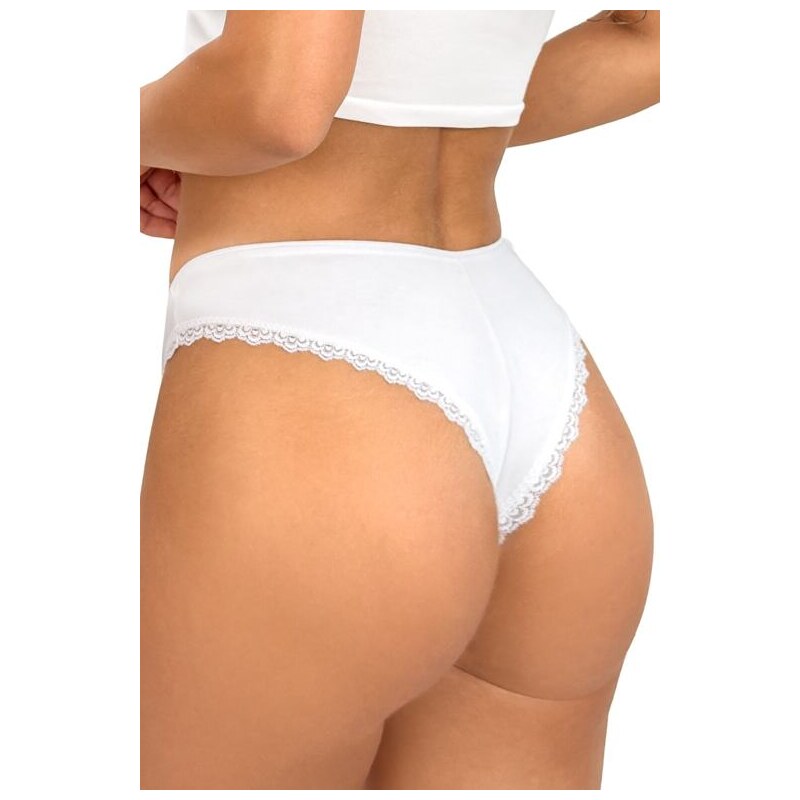Donna Bavlněné brazilky 253 bílé 110430901