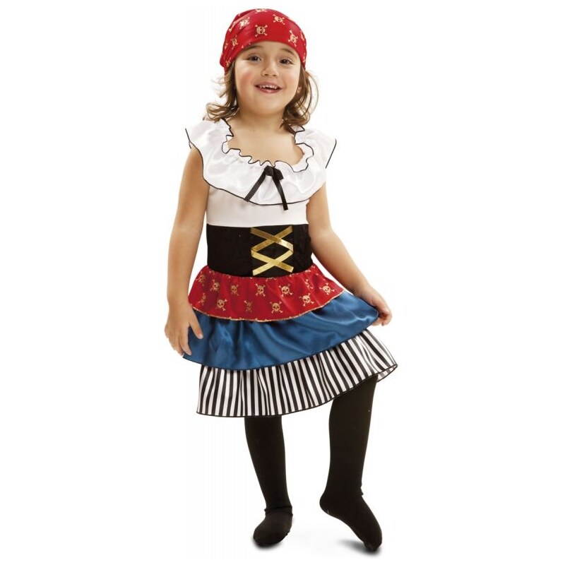 Dětský kostým Pirátka Pro věk (roků) 1-2