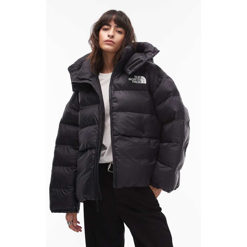 The North Face Acamarachi oversized puffer jacket in black
