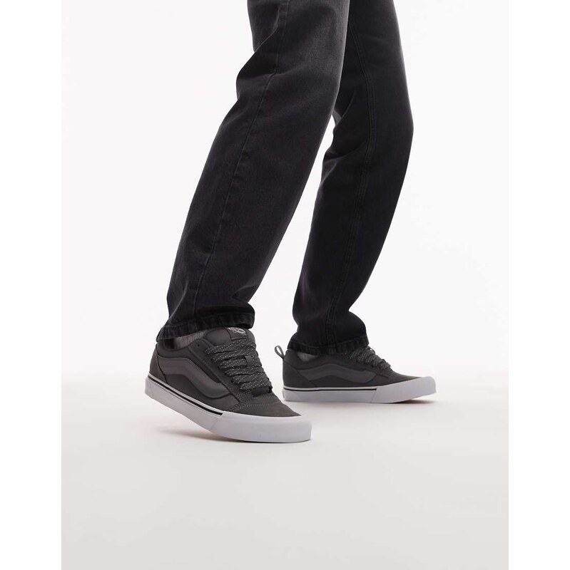 Vans Knu Skool trainers in grey reflective